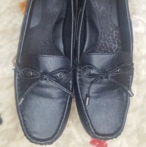 Black Womens Loafers Size 9
